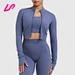 Add a stylish layer to your gym look with our crop gym jackets. Discover a variety of colors and designs that combine both fashion and functionality for the perfect workout outfit.